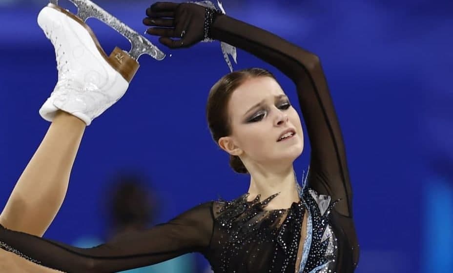 Анна Щербакова представила короткую программу на Олимпиаде. 
Фото: Reuters