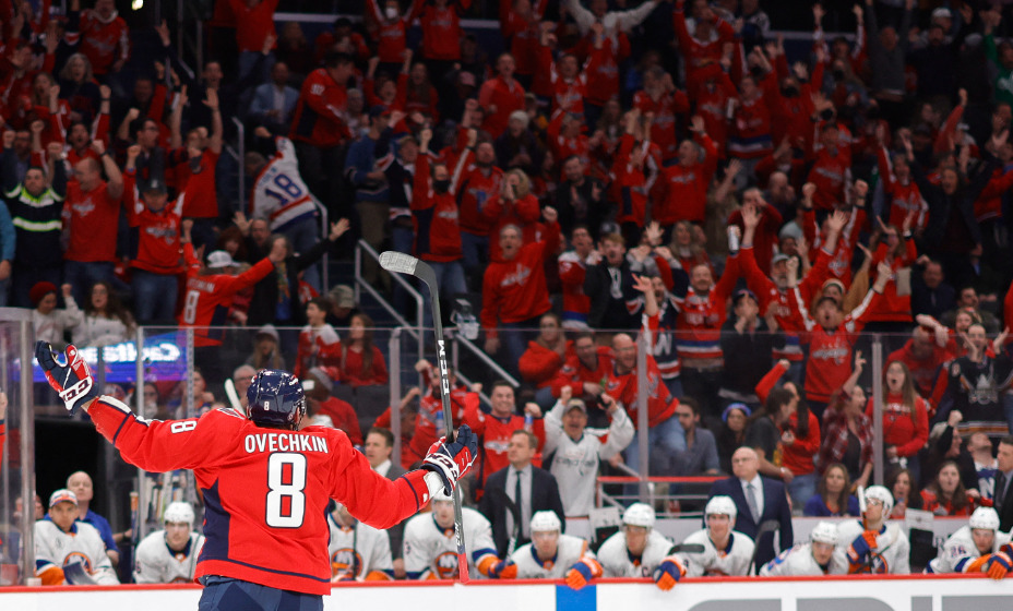 Александр Овечкин - лучший снайпер НХЛ в новейшей истории. Фото: Reuters