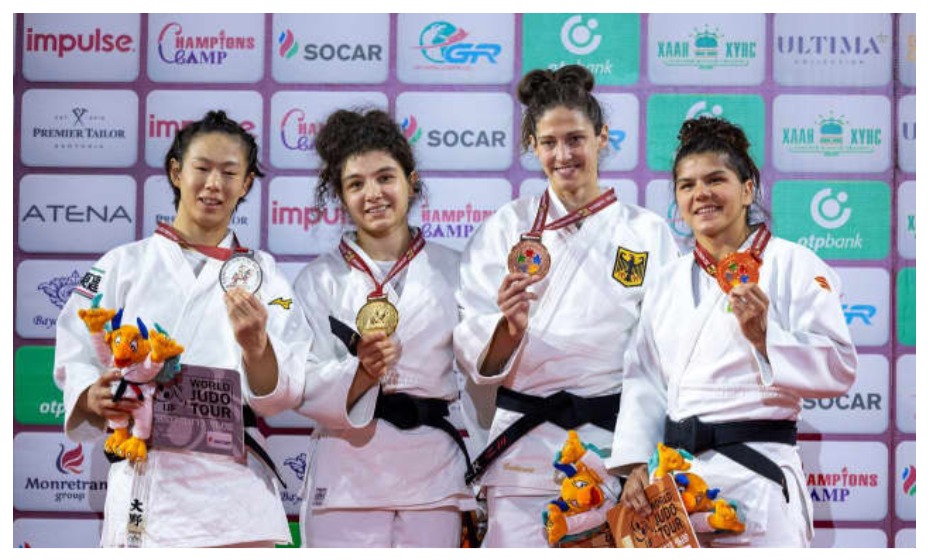 Мадина Таймазова завоевала Большой шлем в Монголии. Фото: IJF