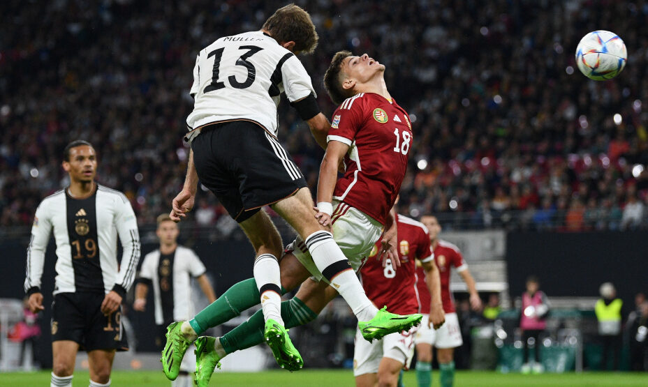 Германия - Венгрия, футбол