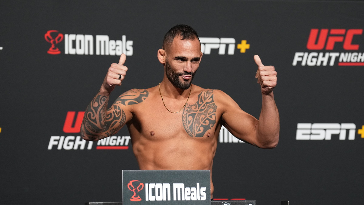 Боец UFC Сантьяго Понциниббио. Фото: GLOBAL LOOK PRESS