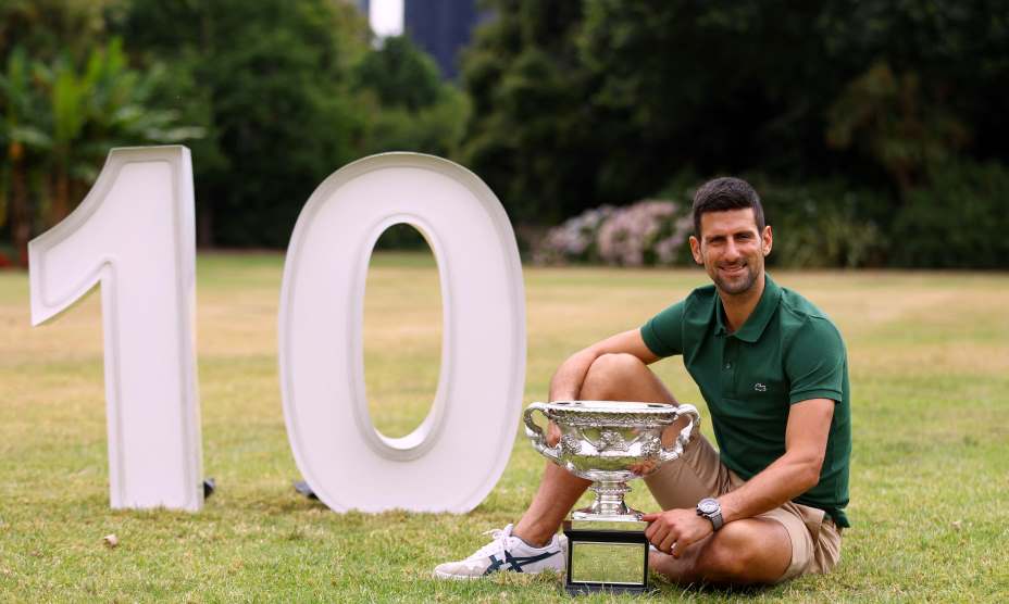 Новак Джокович в 10-й раз выиграл Australian Open. Фото: Reuters