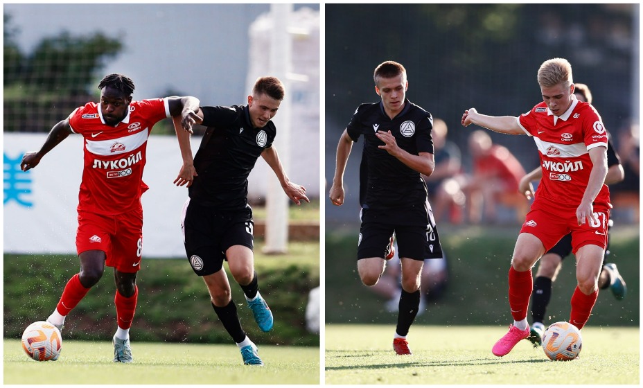 «Спартак» оказался слабее «Акрона». Фото: Соцсети «Спартака»