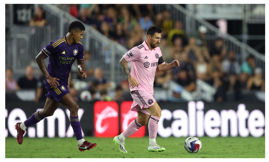 Месси отметился дублем в ворота «Орландо Сити». Фото: Reuters
