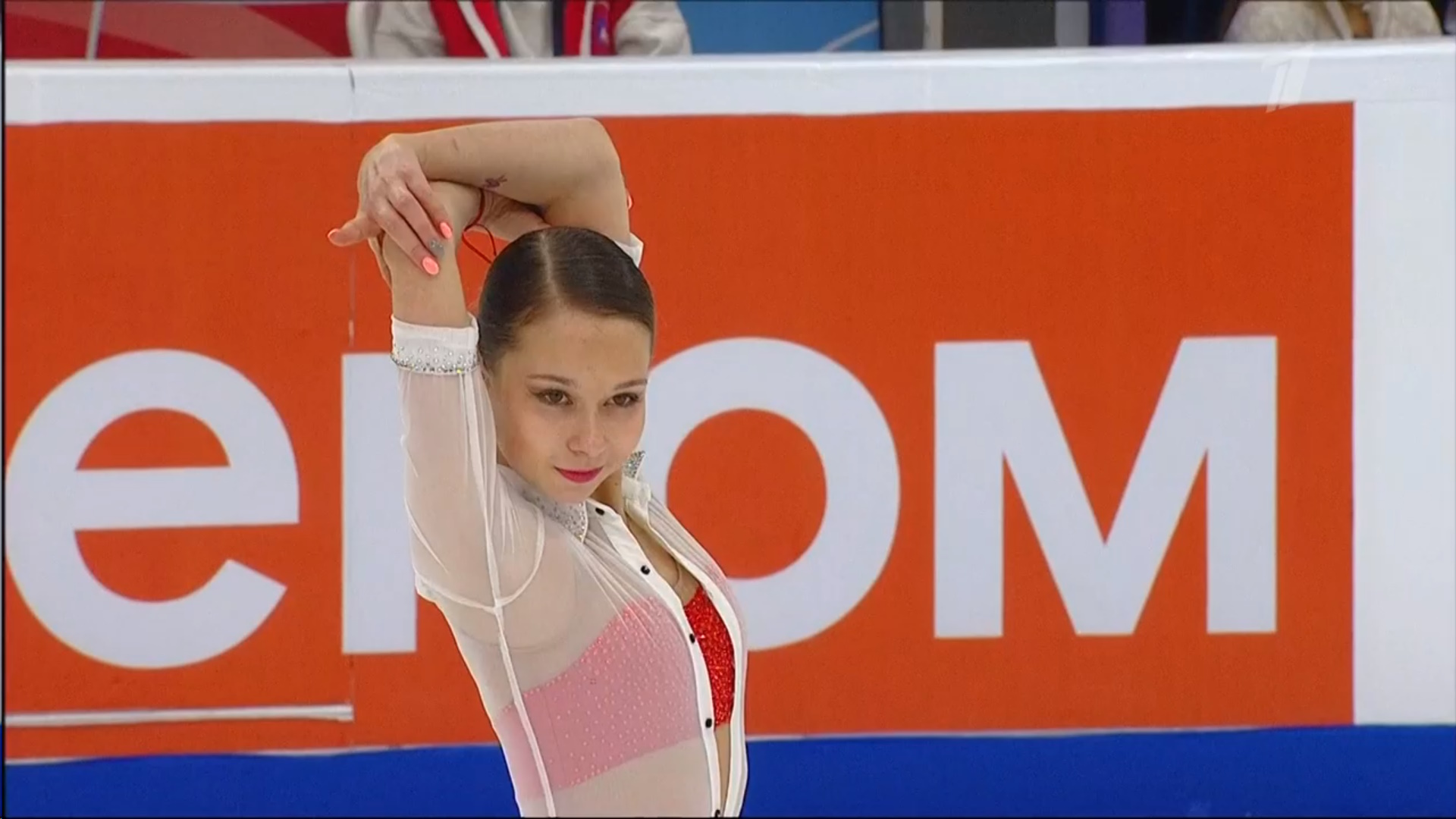 Ксения Синицына в Самаре. Фото: стоп-кадр прямого эфира 