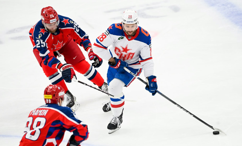 В прошлом сезоне ЦСКА уступил СКА во всех матчах. Фото: соцсети ХК СКА