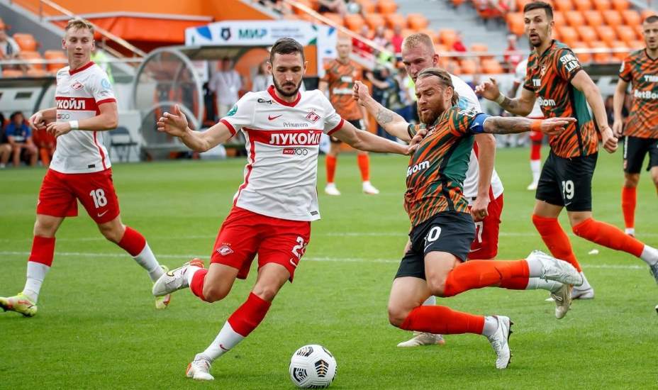 «Спартак» в первом круге РПЛ 2023/24 уступил «Уралу». Фото: ФК «Урал» 