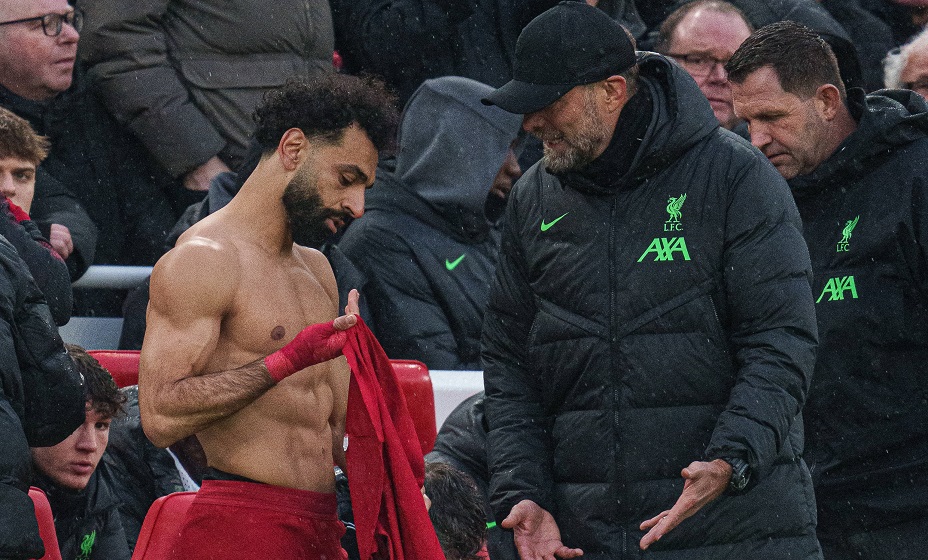 Антонио: Клоппу не понравилось поведение Салаха перед выходом на поле. Фото: Global Look Press