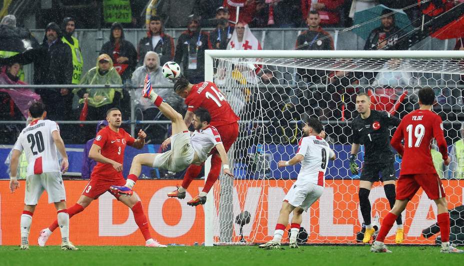 Грузии нужна была победа, чтобы выйти из группы на Евро. Фото: Reuters