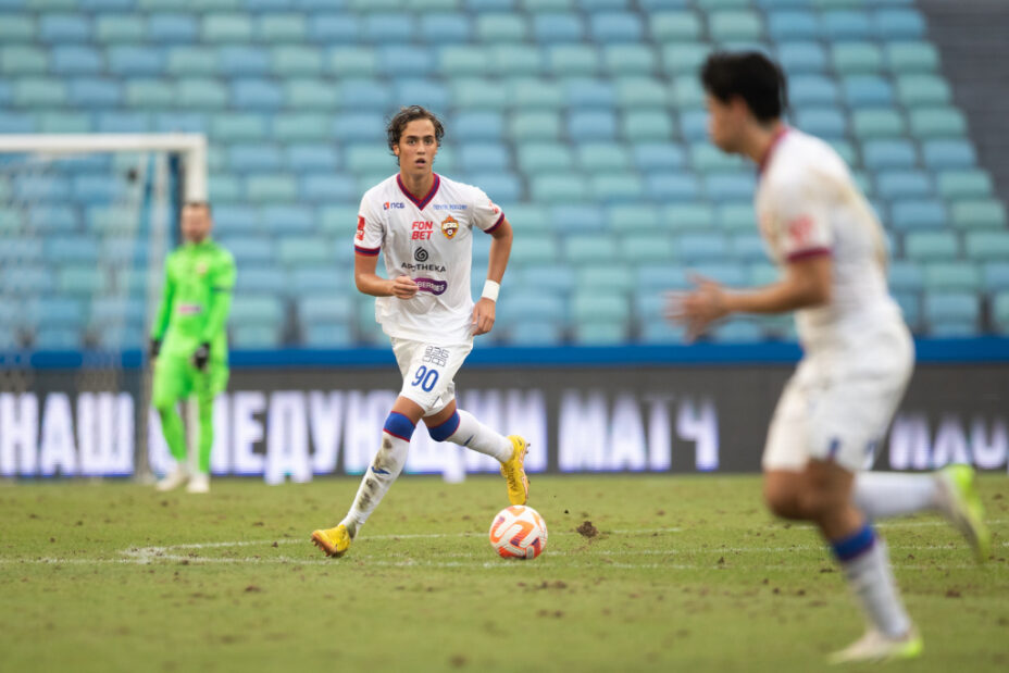 Матвей Лукин - воспитанник академии ЦСКА. Фото: ФК ЦСКА