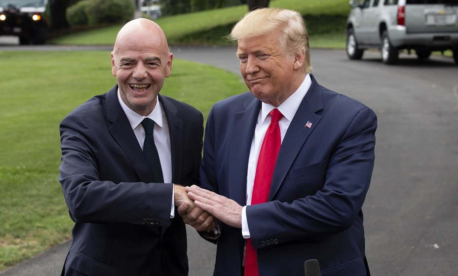 Инфантино заявил, что Трамп не просил ФИФА вернуть Россию. Фото: Global Look Press