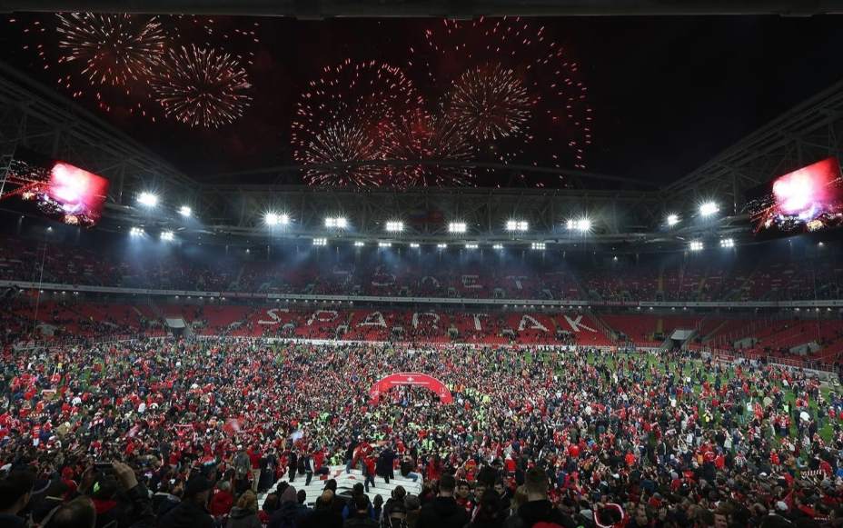 Болельщики Спартака Фото: Соцсети Фратрии