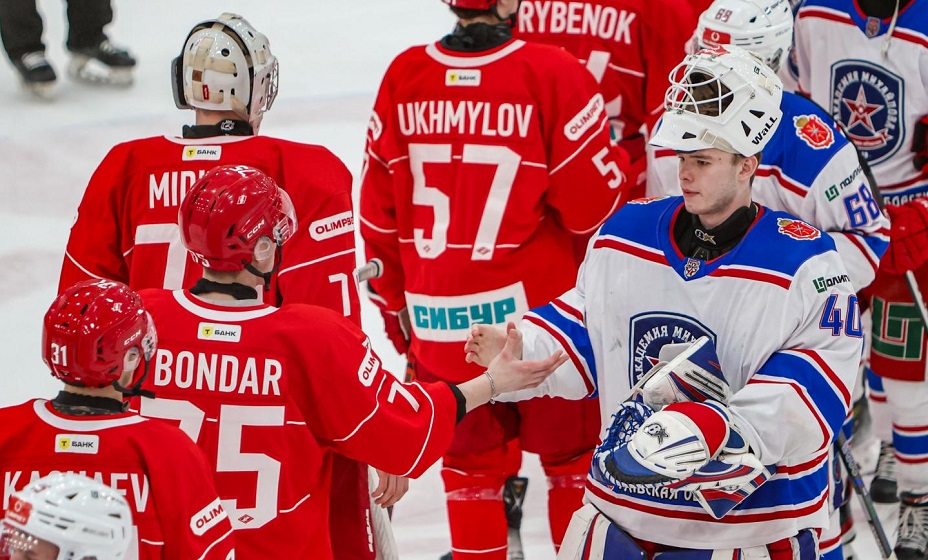 «Спартак» 29 ноября сыграл с «Ладой» в матче КХЛ. Фото: ХК «Спартак»