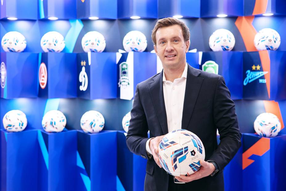 Руководитель РПЛ Александр Алаев представил стратегию развития Российской Премьер-Лиги на период 2026–2030 годов. Фото: РПЛ