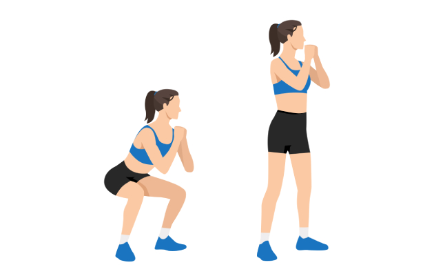 Приседания для женщин