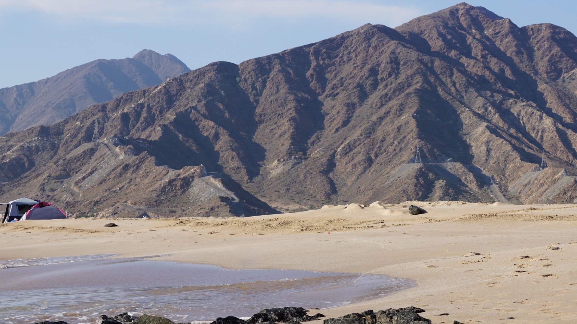 Пляж Аль-Акья.