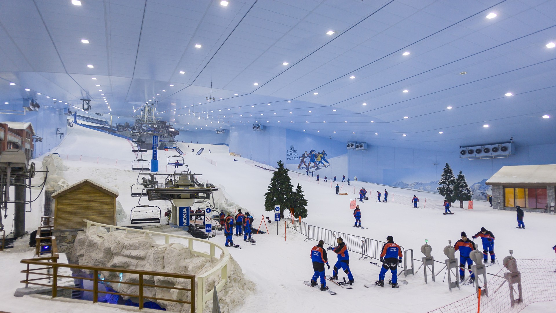 Парк развлечений Ski Dubai.