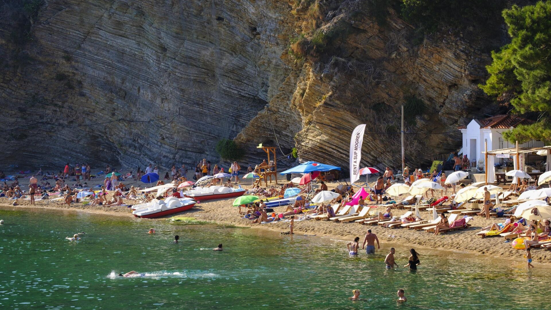 Пляж Могрен, Будва.